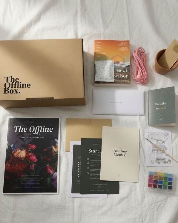 Everything that came in July&rsquo;s box, laid out