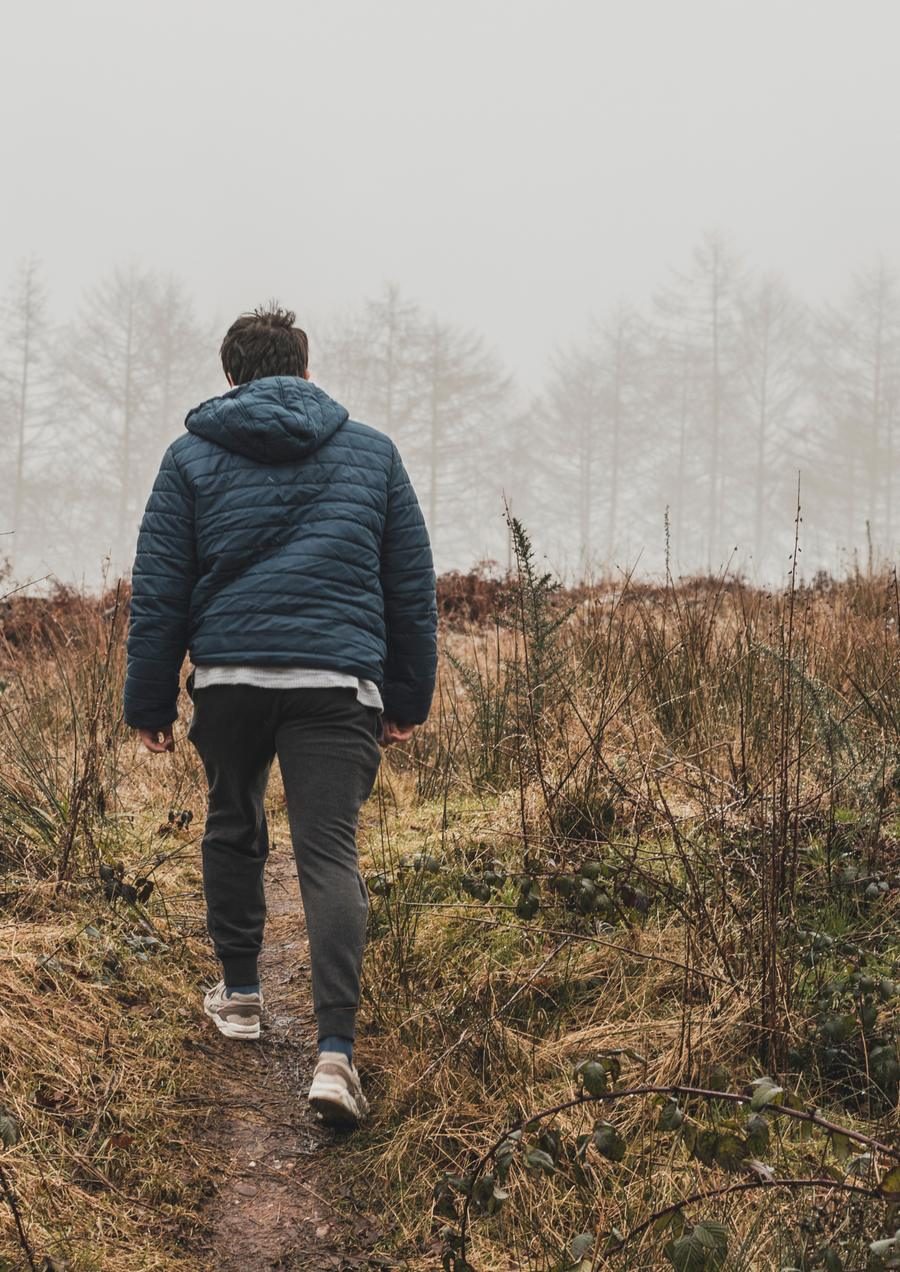 A walk in the morning mist
