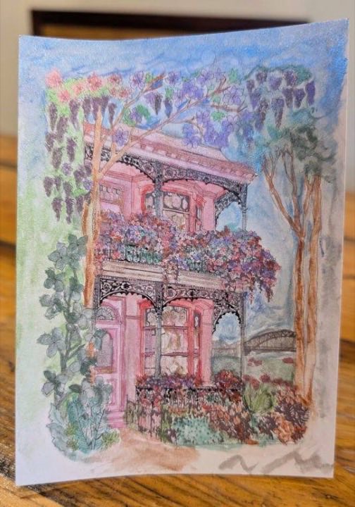 Made by a member: Watercolour, finished