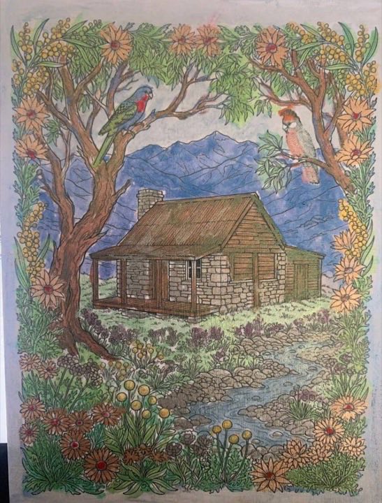 Made by a member: Coloured in, every leaf